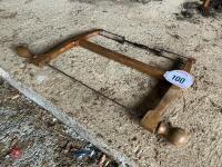 VINTAGE TENSION BOW SAW - 5