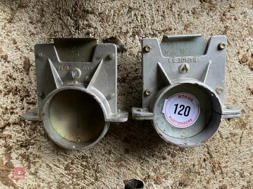RAPID 5 PIPE SLUCE ENDS