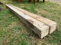 2 CONCRETE POSTS - 5