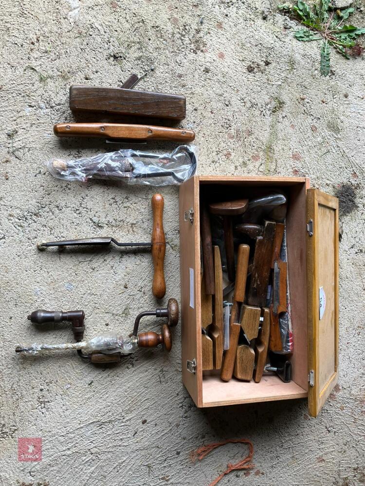 VARIOUS QTY WOODWORKING PLANES & TOOLS