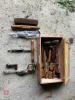 VARIOUS QTY WOODWORKING PLANES & TOOLS