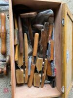 VARIOUS QTY WOODWORKING PLANES & TOOLS - 3