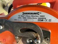 SILVERLINE 210MM MITRE CHOP SAW - 3