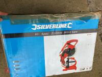 SILVERLINE 210MM MITRE CHOP SAW - 6