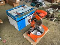SILVERLINE 210MM MITRE CHOP SAW - 8