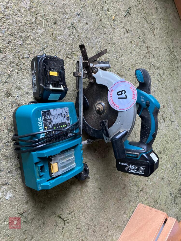 MAKITA 18V BATTERY SKILL SAW