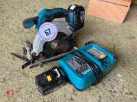 MAKITA 18V BATTERY SKILL SAW - 2