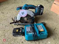 MAKITA 18V BATTERY SKILL SAW - 3