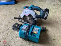 MAKITA 18V BATTERY SKILL SAW - 4