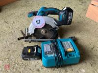 MAKITA 18V BATTERY SKILL SAW - 5