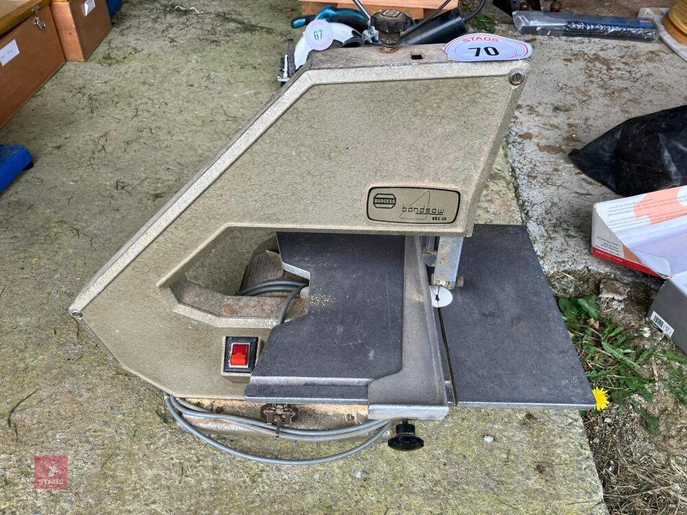 BURGEESS BBS20 TABLE SAND SAW
