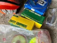 SAFTEY EQUIPMENT & STRIMMER CORD - 8