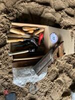 BOX OF WOODWORKING HAND TOOLS - 2
