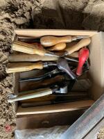 BOX OF WOODWORKING HAND TOOLS - 4