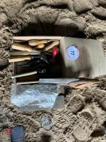 BOX OF WOODWORKING HAND TOOLS - 8