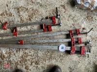 5 SASH CLAMPS - 8