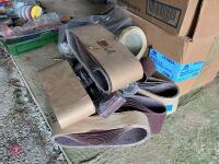 LRG QTY OF SAND PAPER, SANDING BELTS ETC - 3