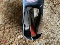 6 LOG SPLITTING METAL WEDGES - 3