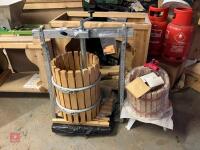 LARGE QTY OF APPLE PRESSING EQUIPMENT - 4