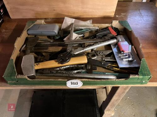 VARIOUS HAND TOOLS & EXTENSION LEADS