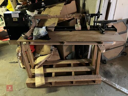 DIRTY PRO TOOLS A870 WOOD WORKING LATHE