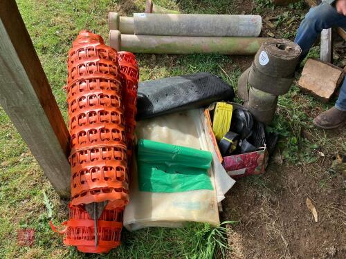 LRG QTY OF BUILDING MATERIALS
