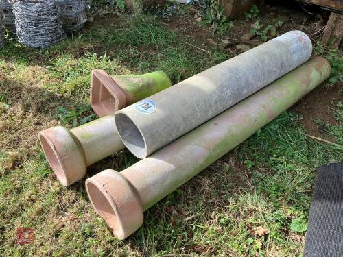 CLAY DRAINAGE PIPES