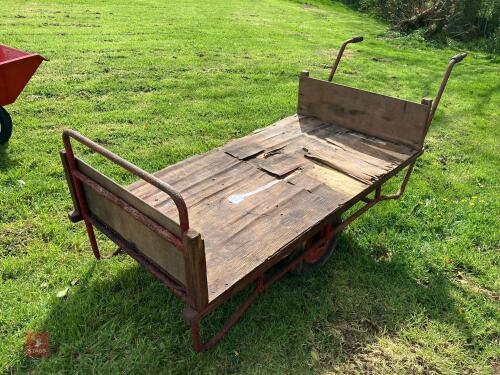 2 WHEELED GARDEN LONG BARROW