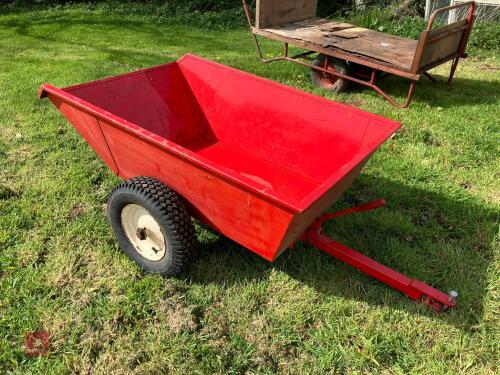 SAXON MODEL 7D GARDEN TIPPING TRAILER