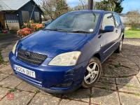 TOYOTA COROLLA T3 3 DOOR 1.6 PETROL - 4