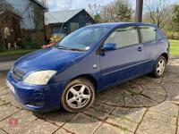 TOYOTA COROLLA T3 3 DOOR 1.6 PETROL - 5