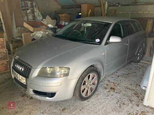 AUDI A3 2.0 LTR TDI DIESEL (S/R)