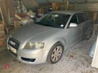 AUDI A3 2.0 LTR TDI DIESEL (S/R)