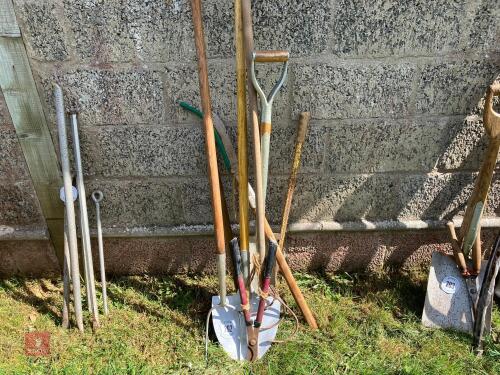 VARIOUS GARDEN TOOLS