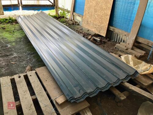 5 SHEETS OF BOX PROFILE TIN