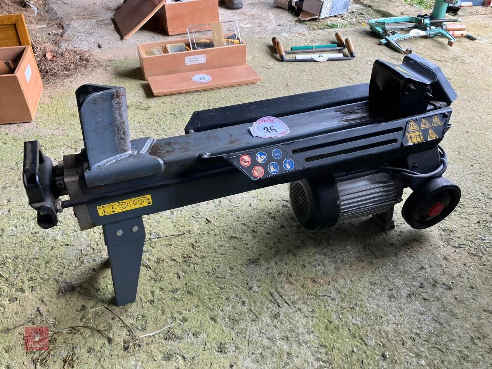 WOODEN 240V LOG SPLITTING MACHINE