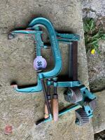 VARIOUS CLAMPS & G-CLAMPS