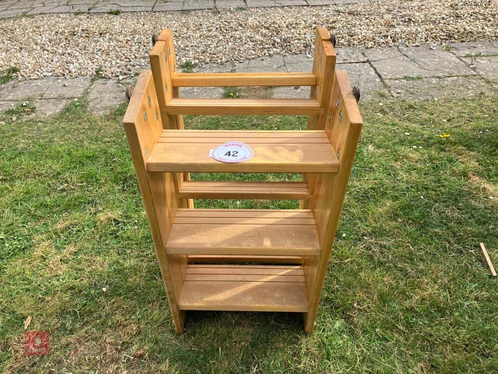WOODEN LOFT LADDER