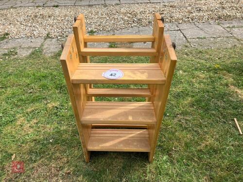 WOODEN LOFT LADDER