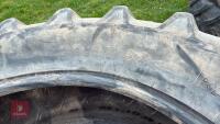 PAIR OF KLEBER 20.8 R42 TYRES - 15