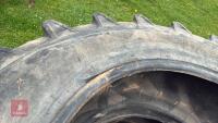PAIR OF KLEBER 20.8 R42 TYRES - 16