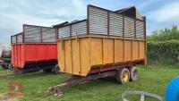 WEEKS 10T SILAGE/TIPPING TRAILER