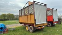 WEEKS 10T SILAGE/TIPPING TRAILER - 10