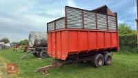 WEEKS 10T SILAGE/TIPPING TRAILER - 2