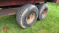 WEEKS 10T SILAGE/TIPPING TRAILER - 12