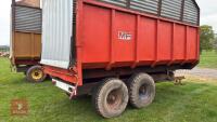 WEEKS 10T SILAGE/TIPPING TRAILER - 22