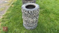 4 X 25 X 10-12 ATV TYRES - 6