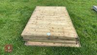 4 FENCE PANELS - 2