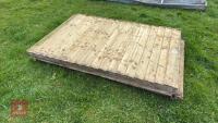 4 FENCE PANELS - 4