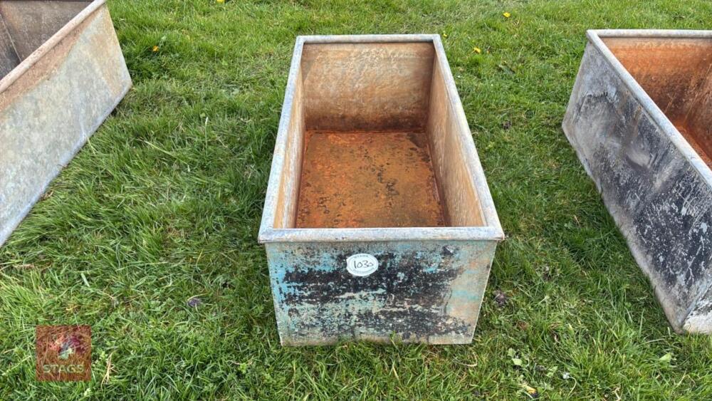 3' FEED/WATER TROUGH